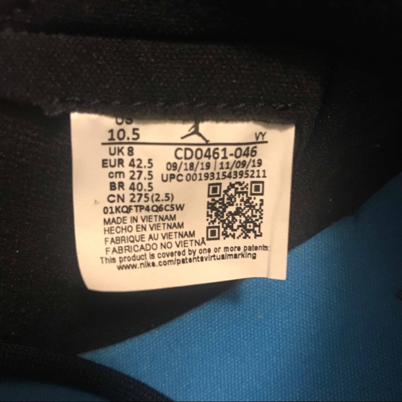 DS Nike Air Jordan 1 High OG “UNC to Chicago” - Picture 7 of 8